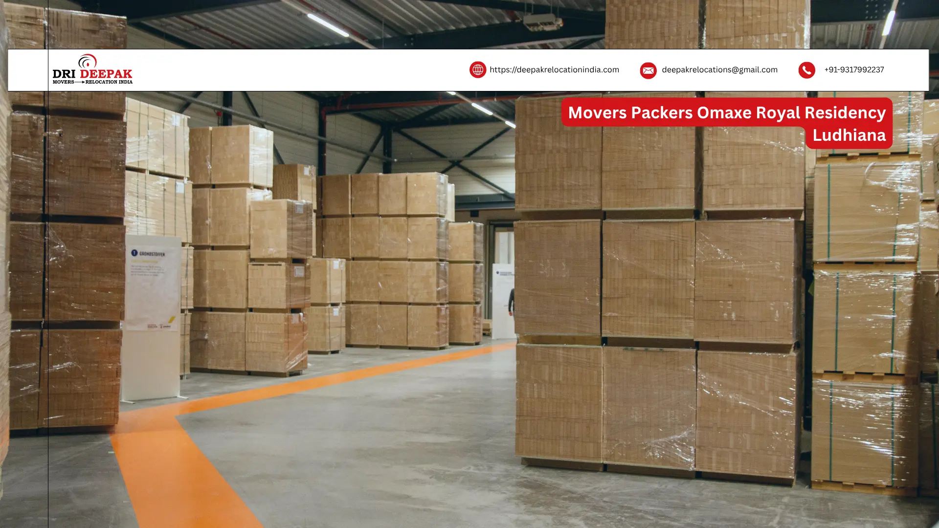 Movers Packers Omaxe Royal Residency Ludhiana