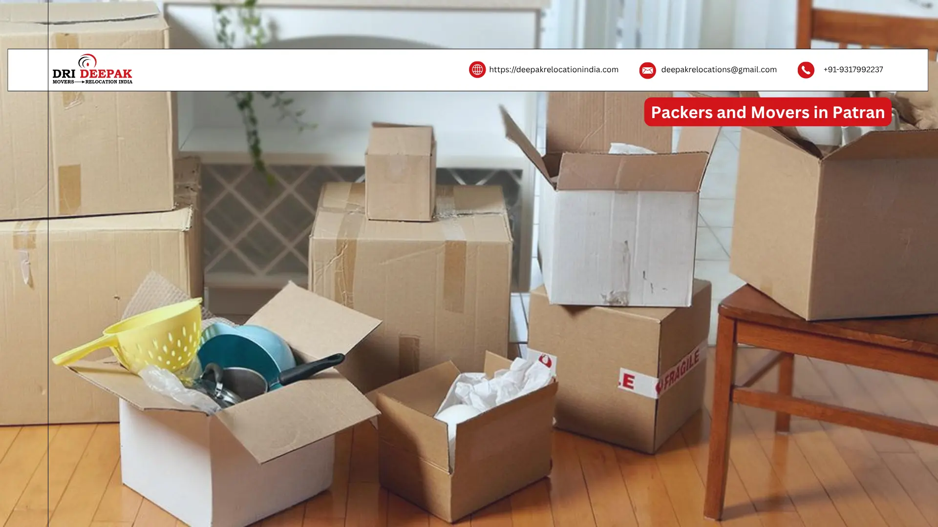 Packers and Movers in Patran