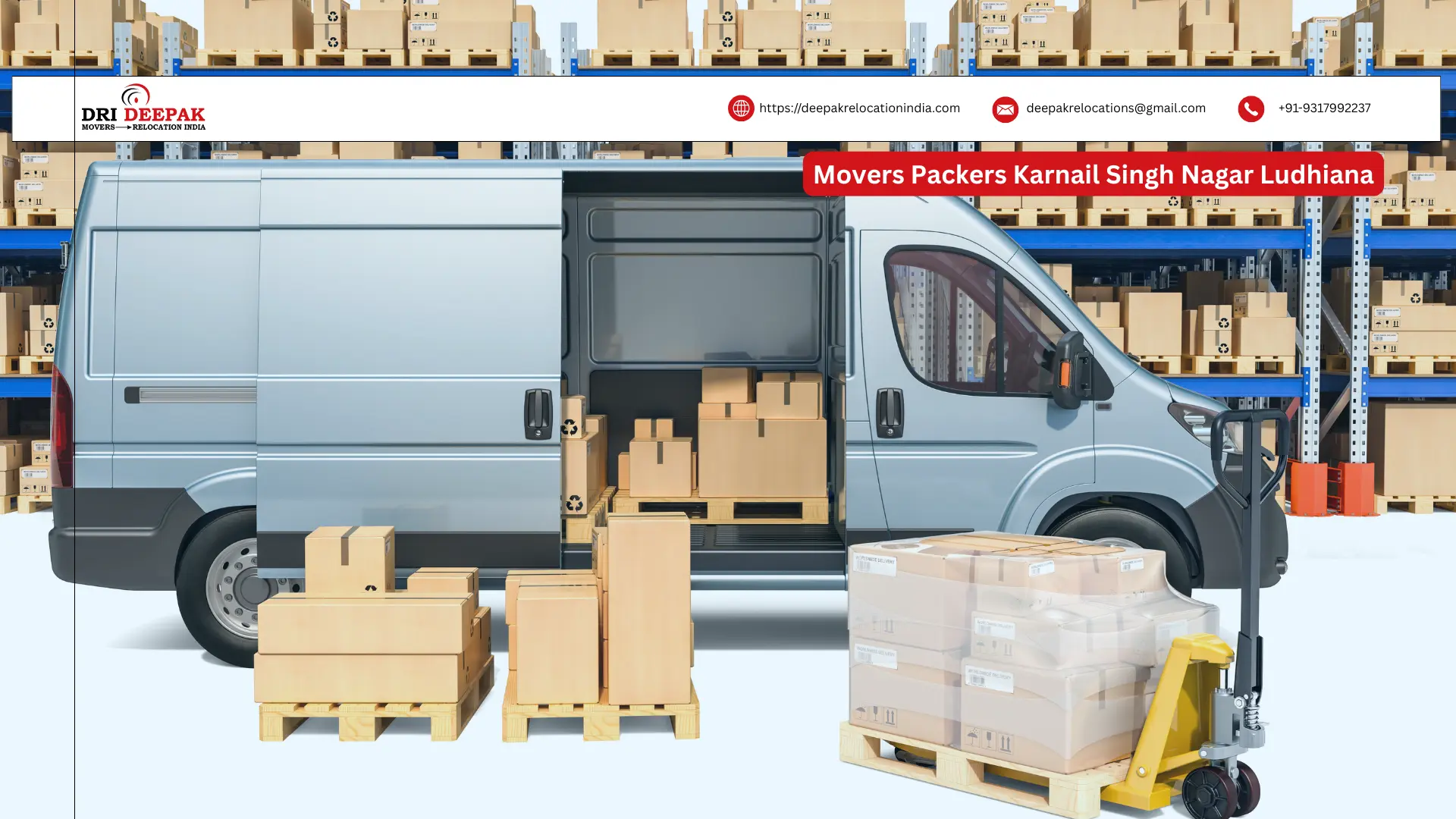 Movers Packers Karnail Singh Nagar Ludhiana
