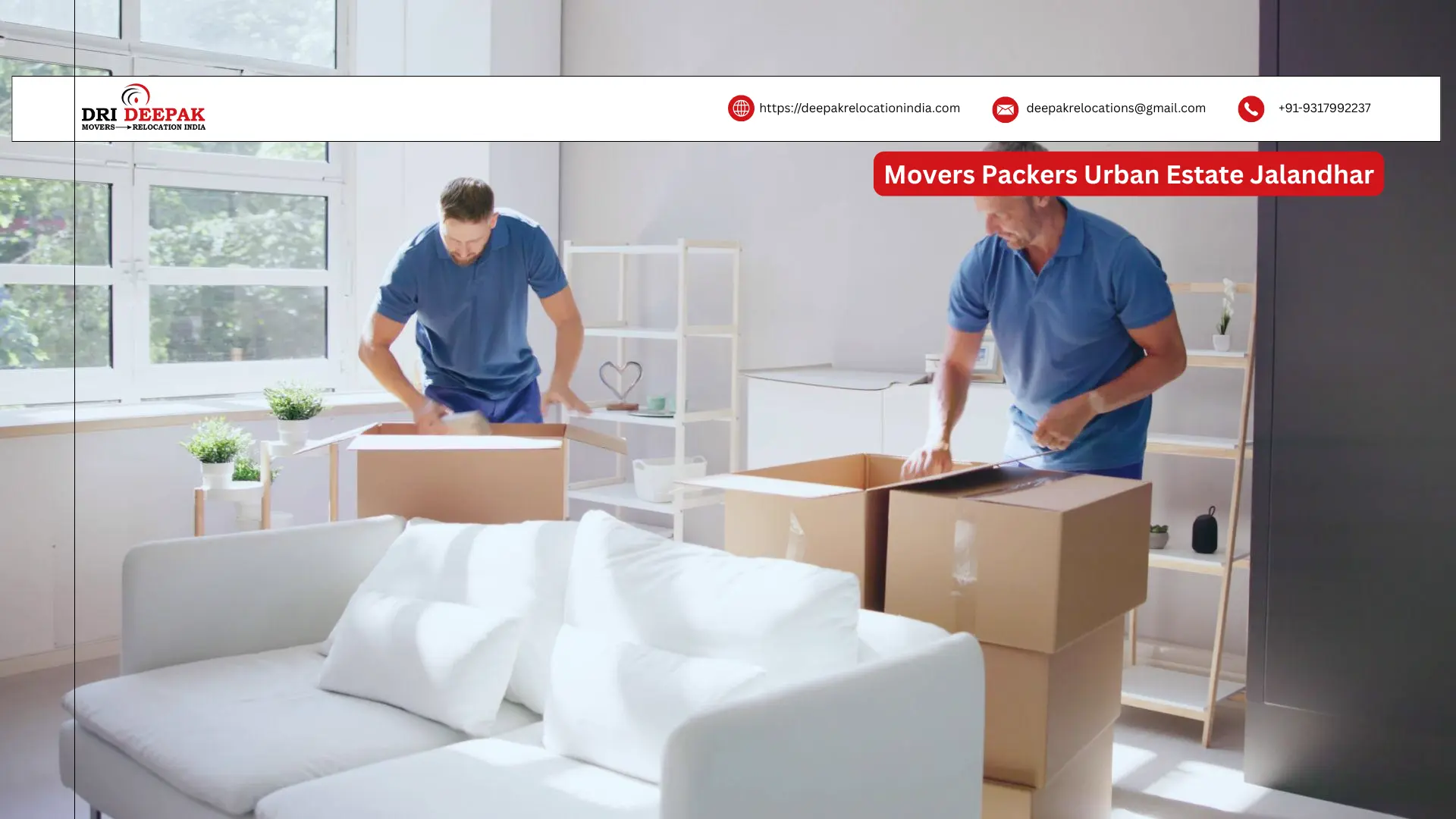 Movers Packers Urban Estate Jalandhar