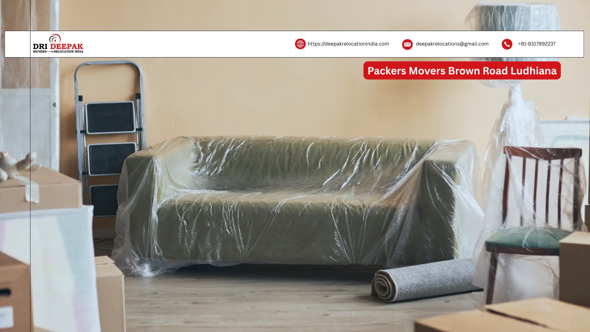 Packers Movers Brown Road Ludhiana