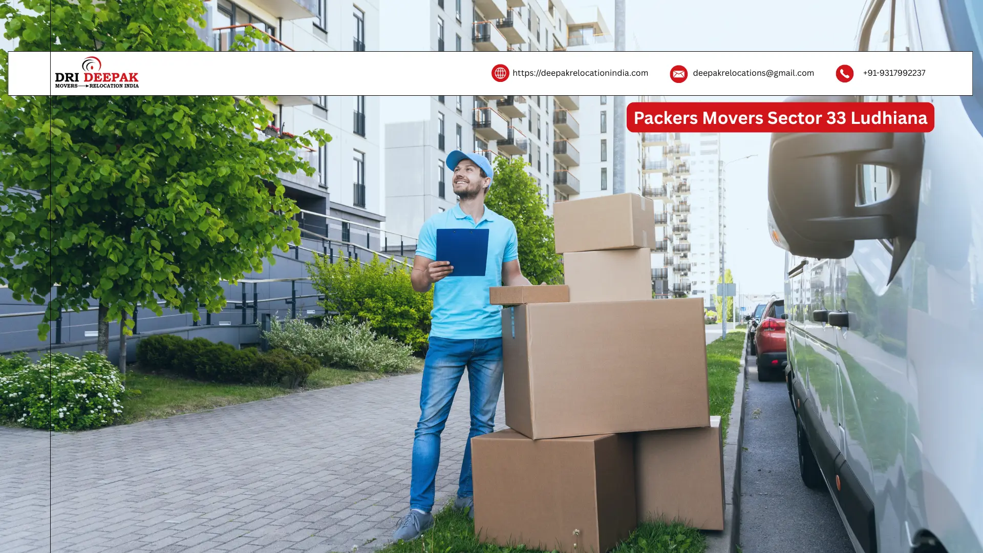 Packers Movers Sector 33 Ludhiana