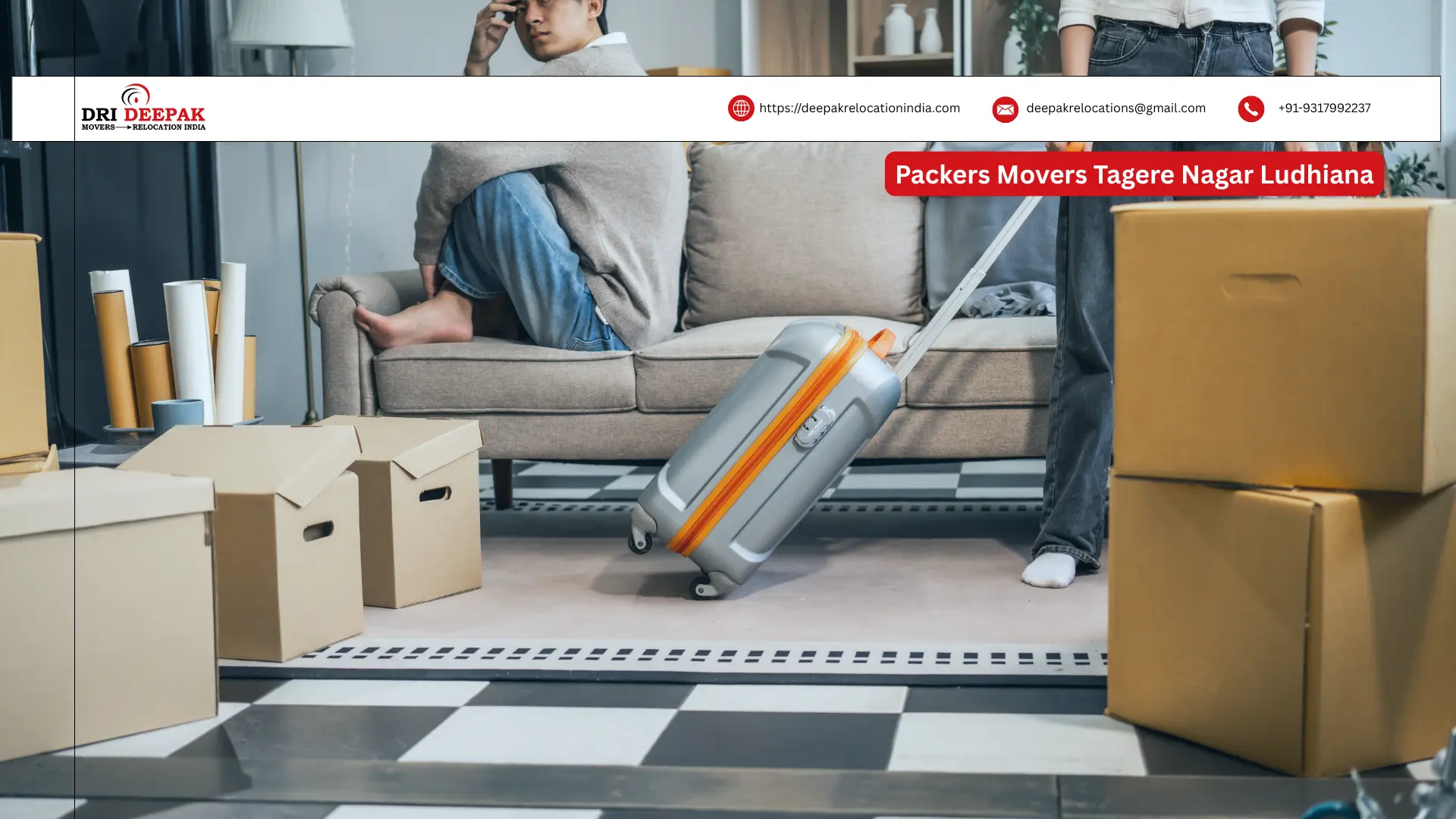 Packers Movers Tagore Nagar Ludhiana