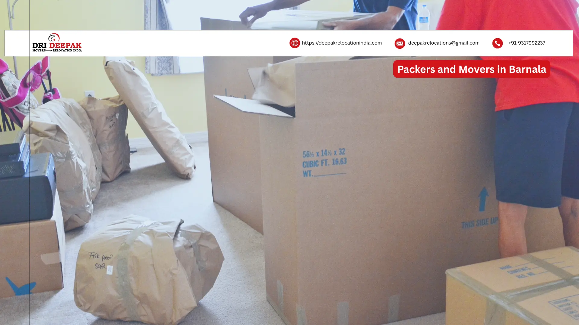 Packers and Movers in Barnala