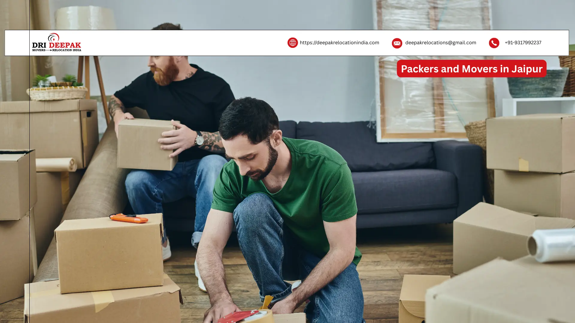 Packers and Movers in Jaipur – Deepak Relocation Packers & Movers